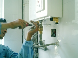 燃气热水器管道安装
