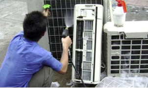 夏普空调制冷效果差，室外机跳停怎么维修？